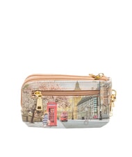 YNOT YESBAG SPECIAL Carcasă cu fermoar dublu pentru carduri Trandafir englezesc - Portofele femei - 5