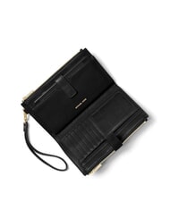 MICHAEL KORS JET SET Portofel tip clutch din piele negru - Genți femei - 2