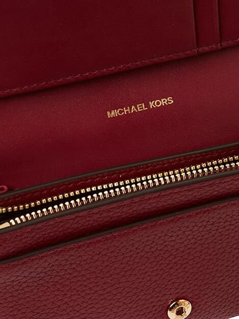 JET SET Portofel mediu din piele dud - Portofele femei