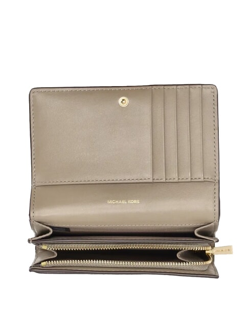 JET SET Portofel mediu din piele mesteacăn - Portofele femei