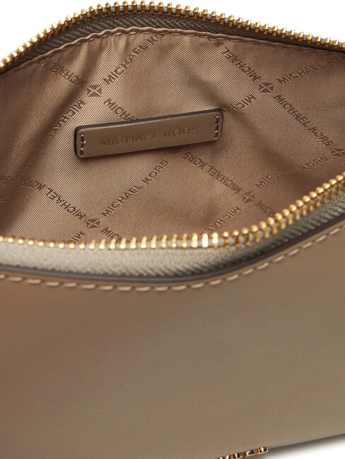 EMPIRE Geantă de umăr din piele mesteacăn - Genți femei