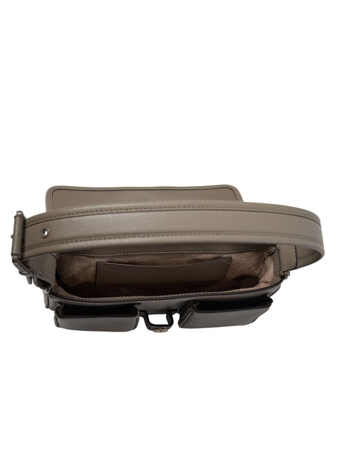 COLBY Geantă de umăr medie din piele mesteacăn - Genți femei