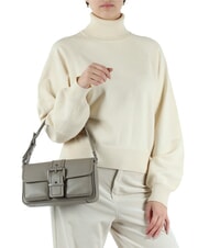 MICHAEL KORS COLBY Geantă de umăr medie din piele mesteacăn - Genți femei - 4