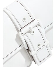 MICHAEL KORS COLBY Geantă de umăr medie din piele alb optic - Genți femei - 3