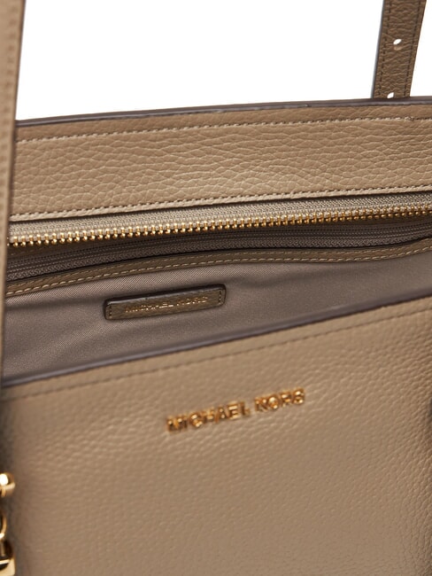 QUINN Geantă de cumpărături medie din piele mesteacăn - Genți femei