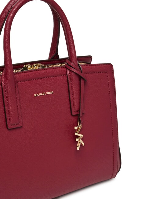 LAILA Geantă de m&acirc;nă din piele cu curea de umăr dud - Genți femei