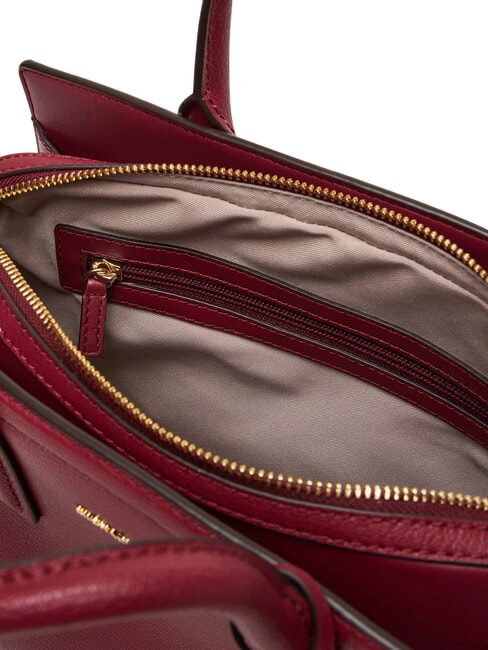 LAILA Geantă de m&acirc;nă din piele cu curea de umăr dud - Genți femei