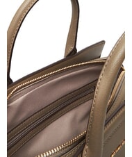 MICHAEL KORS LAILA Geantă de m&acirc;nă din piele cu curea de umăr mesteacăn - Genți femei - 6