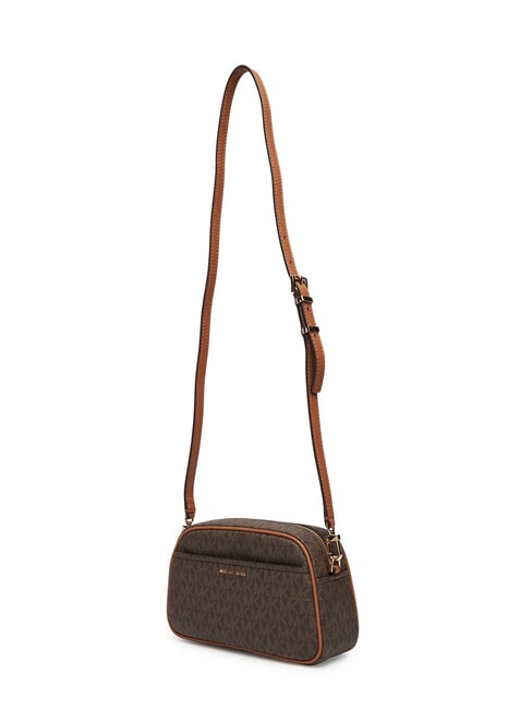 JET SET Geantă pentru cameră cu imprimeu integral brun/ghindă - Genți femei