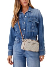 MICHAEL KORS JET SET Geantă pentru cameră cu imprimeu integral vanilie/acrn - Genți femei - 5