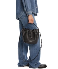 MICHAEL KORS AVERY Geantă tip buzunare din piele cu curea de umăr negru - Genți femei - 5