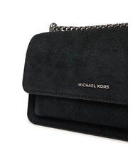 MICHAEL KORS CLAIRE Geantă de umăr din piele &icirc;ntoarsă negru - Genți femei - 3