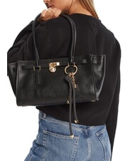 MICHAEL KORS HAMILTON MODERNE Geantă de umăr din piele negru - Genți femei - 6