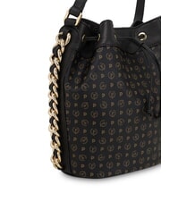 POLLINI HERITAGE Geantă de umăr tip găleată negru - Genți femei - 3