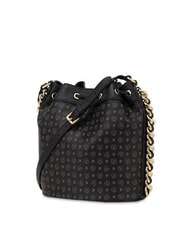 POLLINI HERITAGE Geantă de umăr tip găleată negru - Genți femei - 4