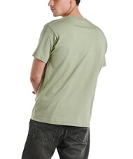 VANS LEFT CHEST Tricou lejer din bumbac salvie moale - tricou - 2