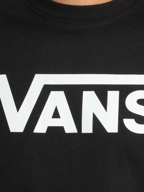 CLASSIC Tricou cu m&acirc;necă scurtă și imprimeu cu logo negru - tricou