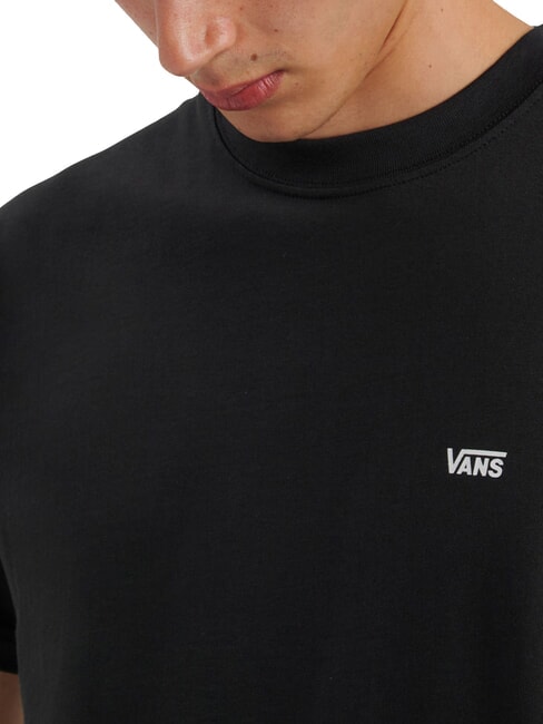 LEFT CHEST Tricou lejer din bumbac negru - tricou