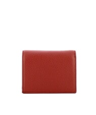 COCCINELLE METALLIC SOFT Portofel mic din piele coniac - Portofele femei - 3