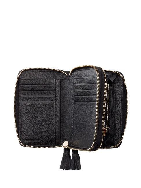 TASSEL Portofel cu fermoar negru - Portofele femei