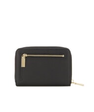 COCCINELLE METALLIC SOFT Portofel cu fermoar negru - Portofele femei - 3