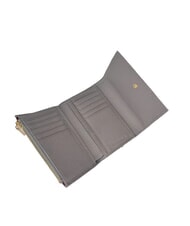 COCCINELLE METALLIC SOFT Portofel mediu din piele ciocănită - Portofele femei