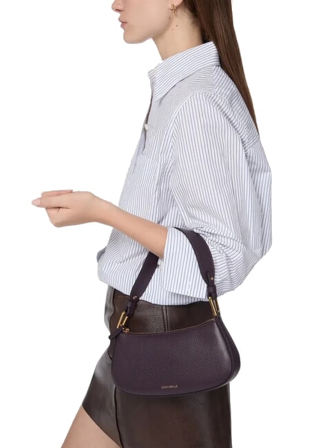 MERVEILLE Geanta de umar din piele texturata oală - Genți femei