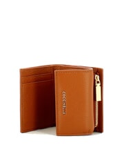 COCCINELLE METALLIC SOFT Portofel din piele pietrișată CUIR - Portofele femei - 2