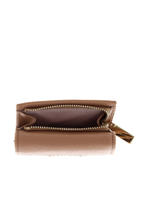 METALLIC SOFT Portofel din piele pietrișată piei - Portofele femei