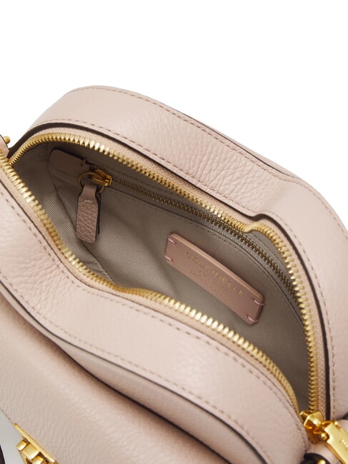 BEAT SOFT Geantă mini din piele &icirc;n formă de inimă rozete - Genți femei