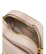 COCCINELLE BEAT SOFT Geantă mini din piele &icirc;n formă de inimă rozete - Genți femei - 6