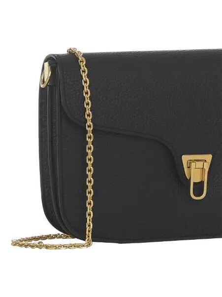 BEAT SOFT Geanta de umar, din piele negru - Genți femei