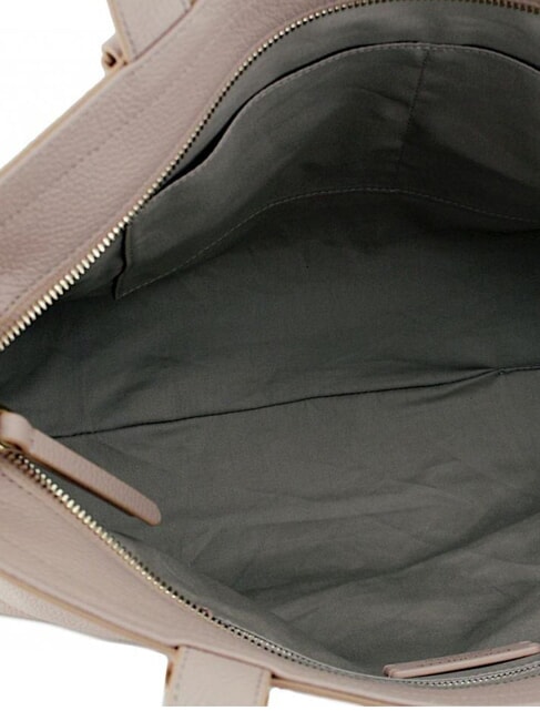 MALORY  Shopper pe umar, din piele rozete - Genți femei