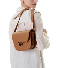 COCCINELLE DEW Geanta de umar din piele ciocanita piei - Genți femei - 5