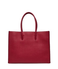 COCCINELLE MYRTHA MAXI LOG Geantă de cumpărături din piele ciocănită sangrie - Genți femei - 2