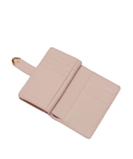 COCCINELLE DEW Portofel mediu din piele ciocănită rozete - Portofele femei - 2