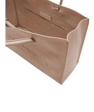 COCCINELLE MYRTHA MAXI LOG Geantă de cumpărături din piele ciocănită rozete - Genți femei - 5