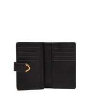 COCCINELLE DEW Portofel mediu din piele ciocănită - Portofele femei