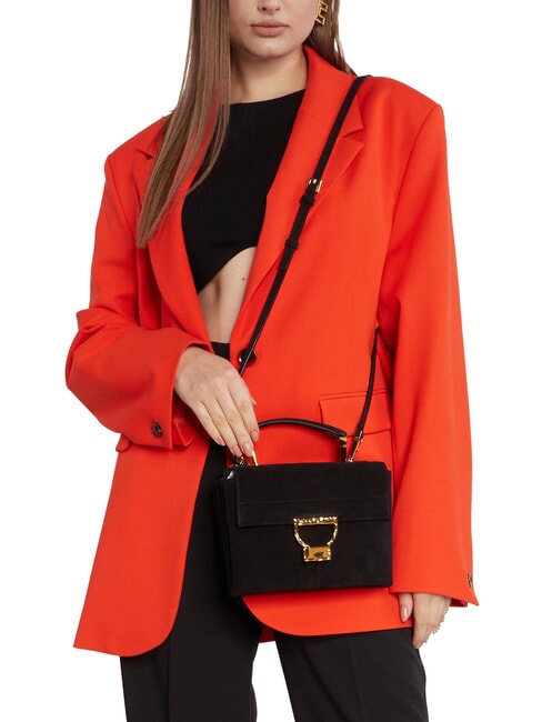 ARLETTIS SUEDE DROPLET Geantă mini din piele cu curea de umăr taupe cald - Genți femei