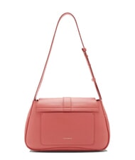 COCCINELLE HIMMA Geantă de umăr din piele ciocănită oală - Genți femei - 4