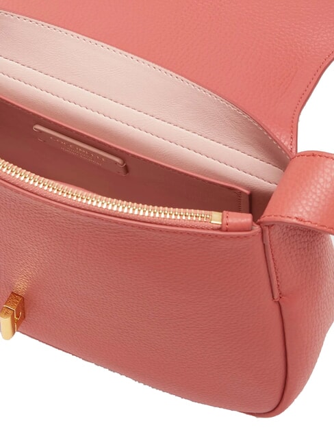 HIMMA Geantă de umăr din piele ciocănită oală - Genți femei