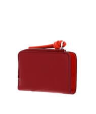 COCCINELLE MYRTHA MAXI LOG Portofel mediu din piele cu fermoar iarba gr / mos gr - Portofele femei - 3