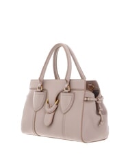 COCCINELLE YORK Geantă de m&acirc;nă din piele cu curea de umăr rozete - Genți femei - 2