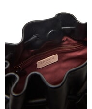 COCCINELLE ISABELA Geantă tip găleată din piele negru - Genți femei - 6