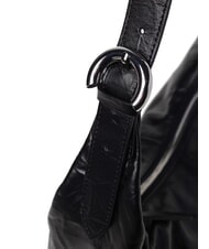 COCCINELLE FERNANDA WRINK Geantă din piele negru - Genți femei - 3