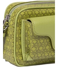 COCCINELLE BEAT COAT MONO Geantă de umăr cu imprimeu aur metalic imperial - Genți femei - 3