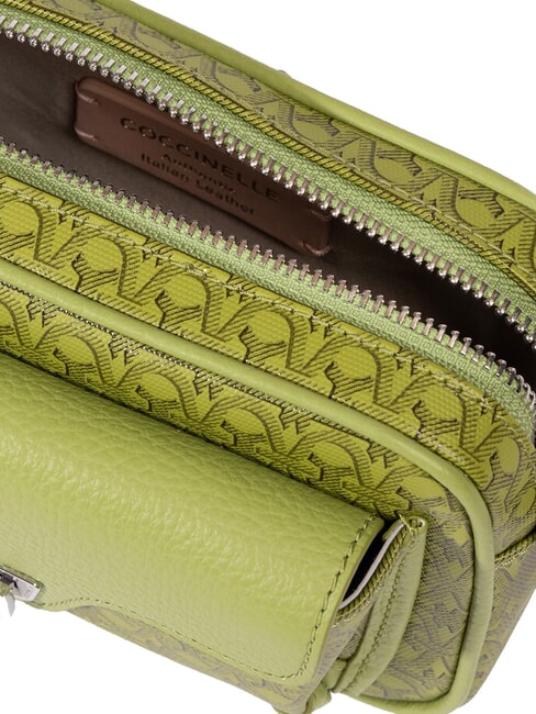 BEAT COAT MONO Geantă de umăr cu imprimeu aur metalic imperial - Genți femei