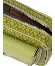 COCCINELLE BEAT COAT MONO Geantă de umăr cu imprimeu aur metalic imperial - Genți femei - 4