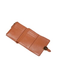 COCCINELLE CAMPUS Portofel compact din piele ciocănită CUIR - Portofele femei - 2