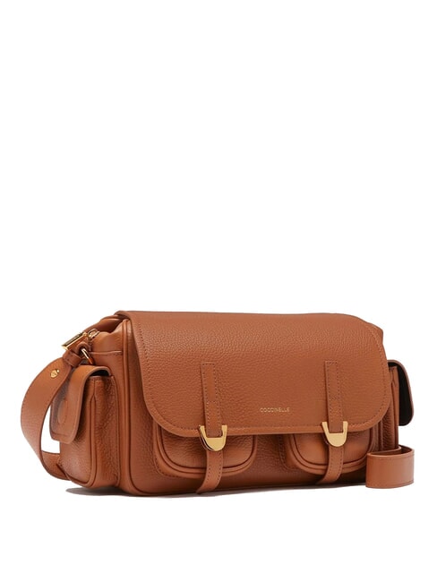 CAMPUS Geantă de umăr din piele ciocănită CUIR - Genți femei